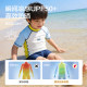 Swimsuit Bottoms ເດັກນ້ອຍຜູ້ຊາຍ Swimsuit ເດັກນ້ອຍ Split Swimsuit 2026 Summer ໃຫມ່ເດັກນ້ອຍຊາຍແຂນຍາວ Sunscreen ຮ້ອນພາກຮຽນ spring