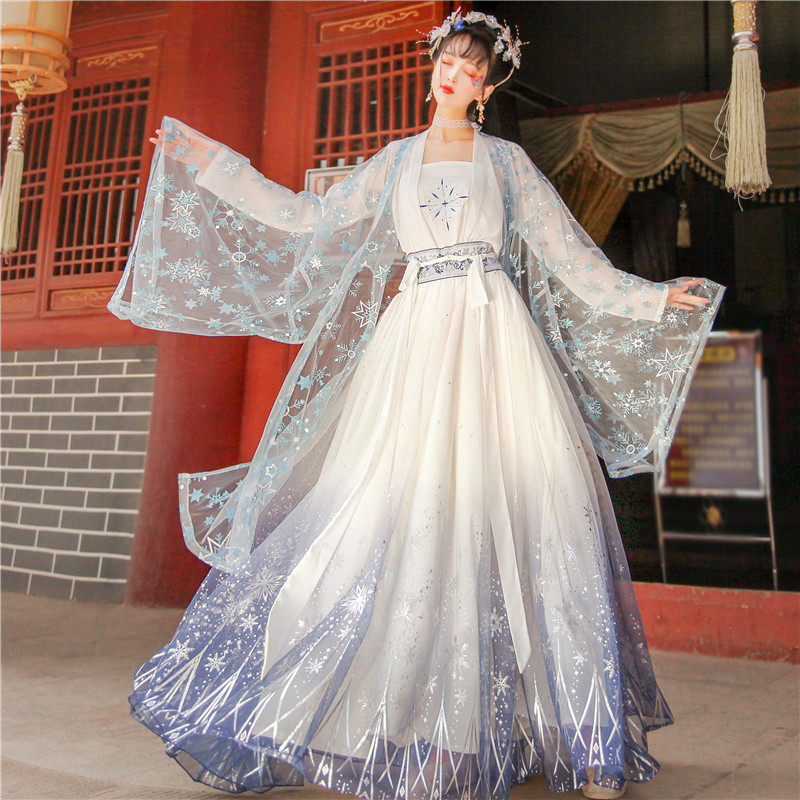 原创正版齐胸齐腰襦裙夏季仙气汉服 凯霖秋汉服