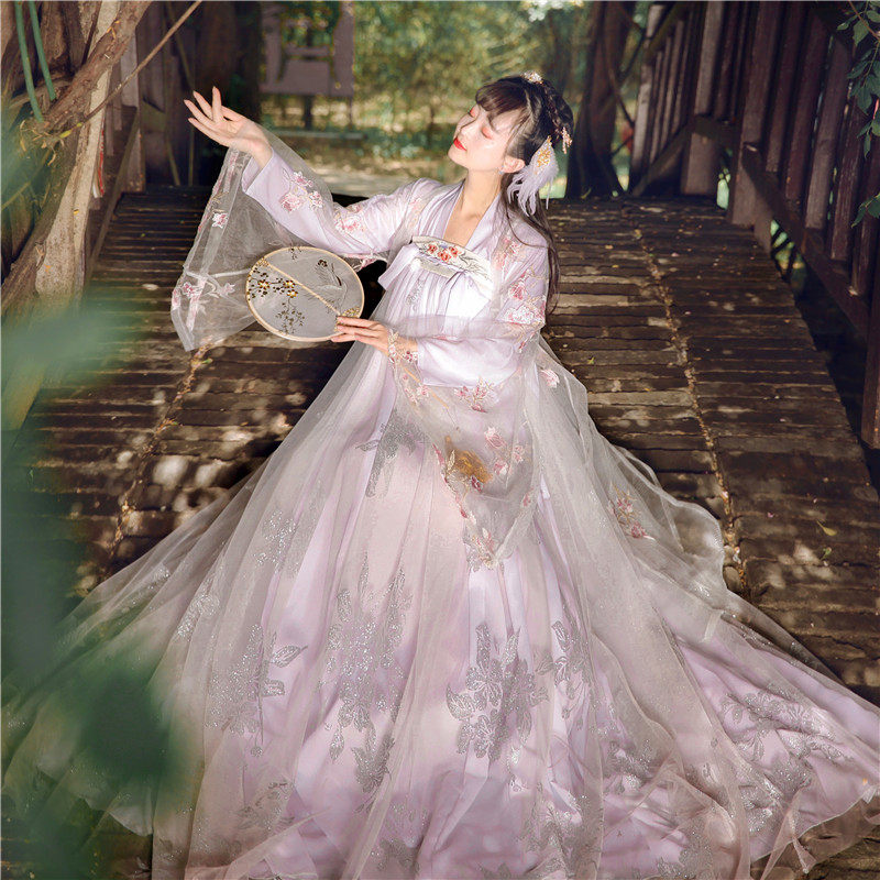 齐胸原创正品中国风夏季仙气襦裙 凯霖秋汉服