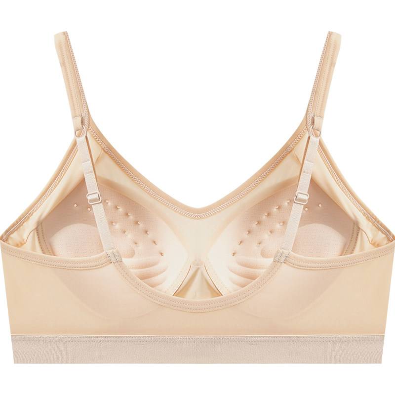 透气u型女聚拢防下垂收副乳风抹胸 hdvip文胸