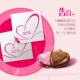 Dove Heartfelt Confession Gift Box Milk Sandwich Chocolate 30 Heart-Shaped Candies Gift for Goddess' Day