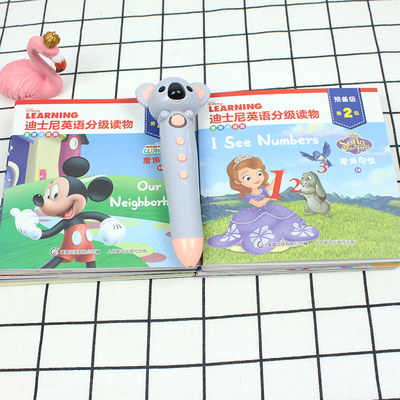 小考拉点读笔16g 点读版迪士尼英语分级读物预备级第1级 第2级全62册英语绘本3 6岁幼小衔接幼儿园英语启蒙教材大班中小班 虎窝淘