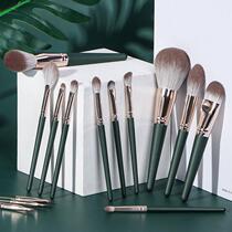 14 Makeup Brush Sets Cang Canton Soft Hair Parity Loose Pink Eye Shadow Powder Bottom Brushed Beginners Full of ultra soft brushes 