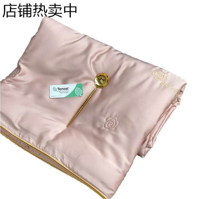 100 pieces of Lanjing Tianshi Summer Cool Quilt Bed Sheet Four-piece Set Solid Color Ice Silk Air Conditioning Quilt Bed Sheet Thin Quilt Summer Quilt