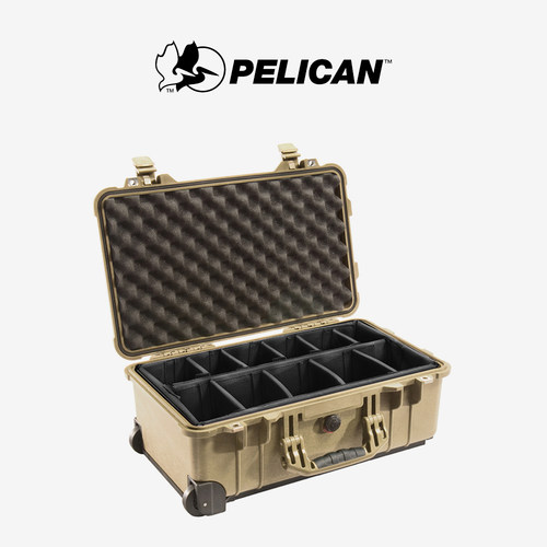 PELICAN派力肯1510安全防护箱拉杆登机旅行箱户外摄影器材防水箱 - 图3