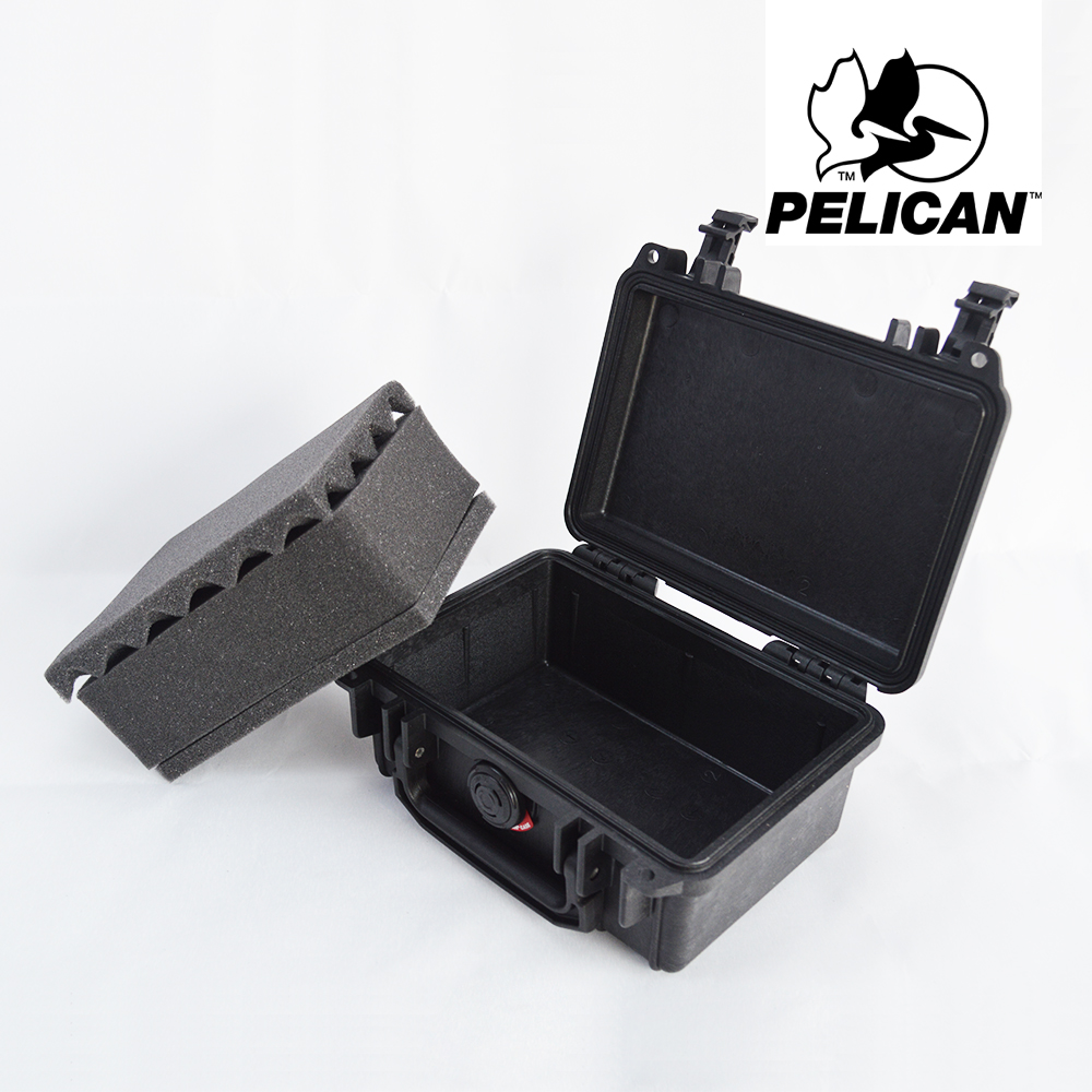 PELICAN派力肯1120安全防护箱户外防水箱 塘鹅小型防潮收纳箱包邮 - 图2