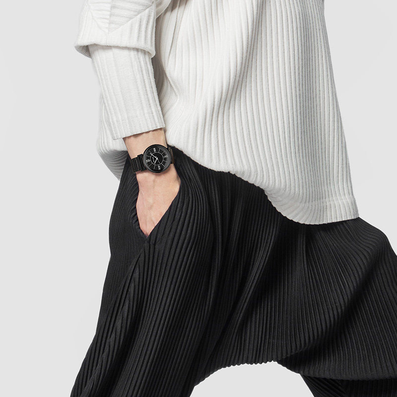 issey miyake三宅一生「新品50周年纪念款·和田智」钢带简约手表