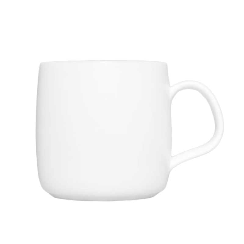 德化素烧羊脂玉冰种玉白瓷大容量马克杯精致高端陶瓷茶杯水杯杯子-图3