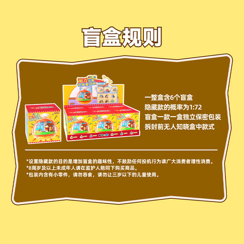 蜡笔小新玩转春日部公仔盲盒磁吸发光微场景摆件正版周边女孩礼物 - 图3