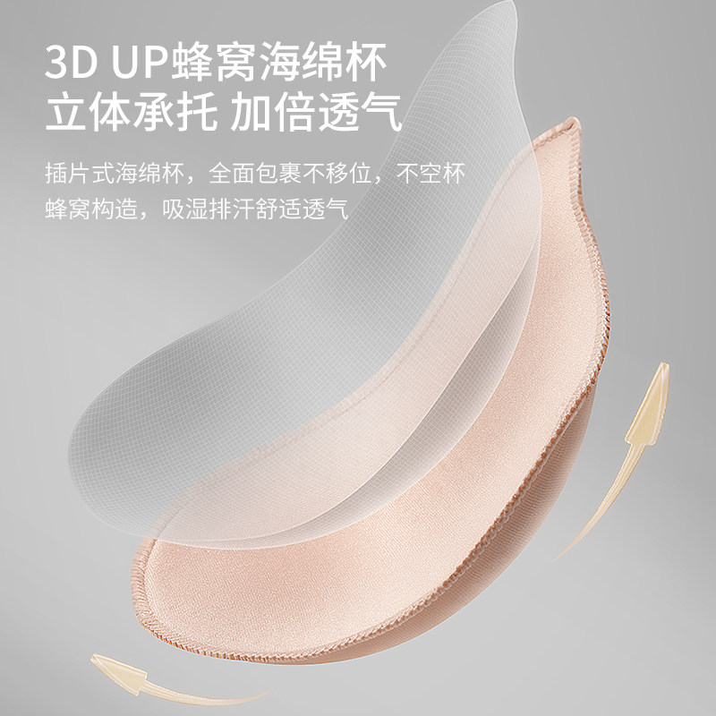 哺乳喂奶防下垂舒适聚拢纯棉文胸 袖百莉哺乳文胸