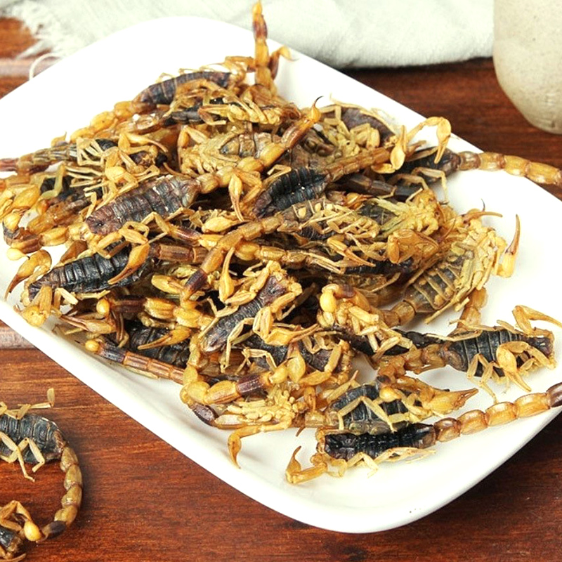 全蝎中药材正品100g泡酒蝎子干全虫全蝎中药饮片全蝎干全蝎粉药材
