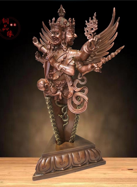 普巴金刚佛堂金刚杵紫铜藏传