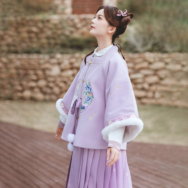 暮秋风物·星露花朝记原创设计汉服 花朝记汉服