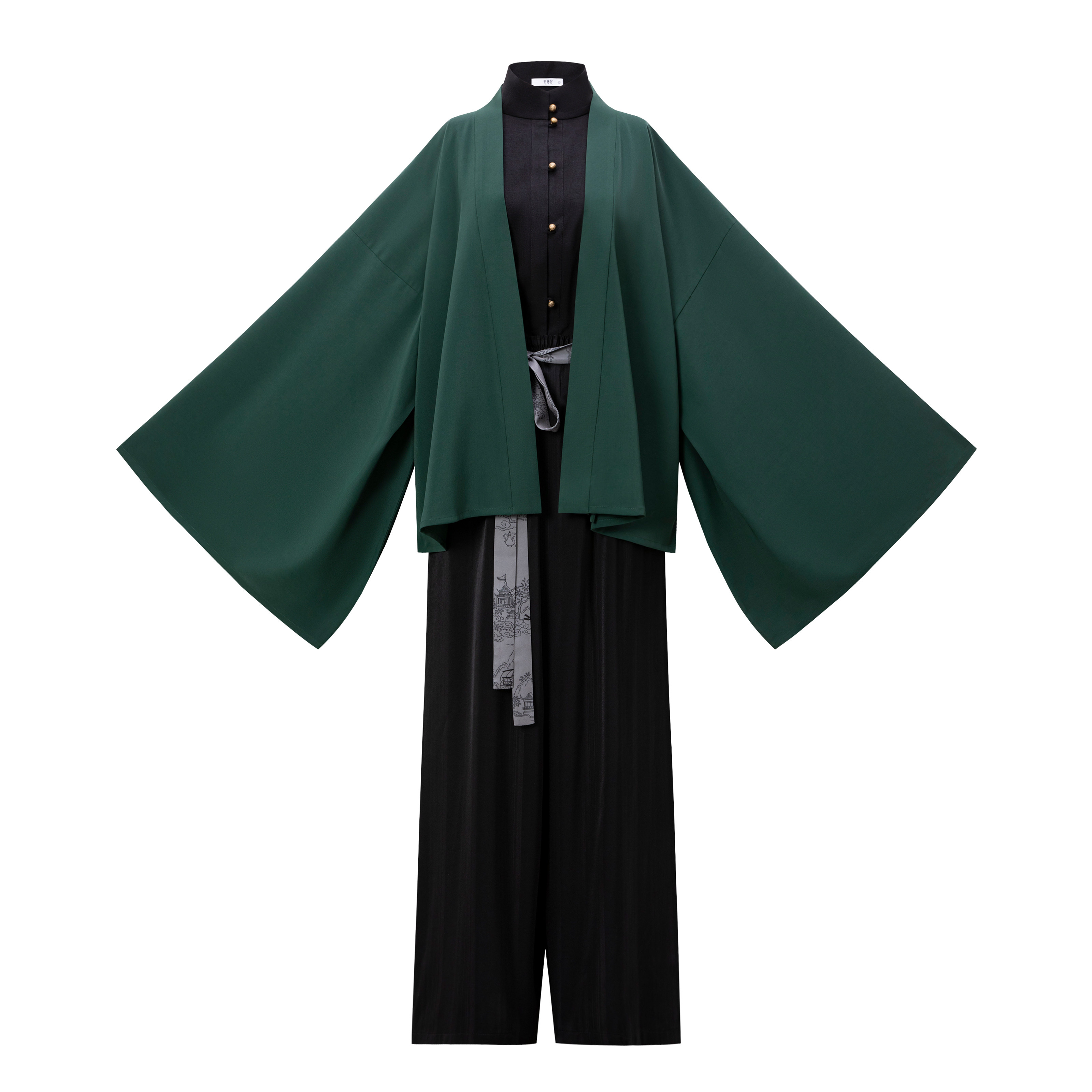 花朝记ｘ戏外南柯梦｜龙泉｜晋制明制汉服元素褶衣竖领衫宋裤日常,淘宝优惠券,粉丝福利购,淘宝优惠卷