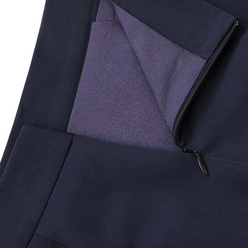 2023春季新款高腰有口袋a字半身裙 浅婼半身裙