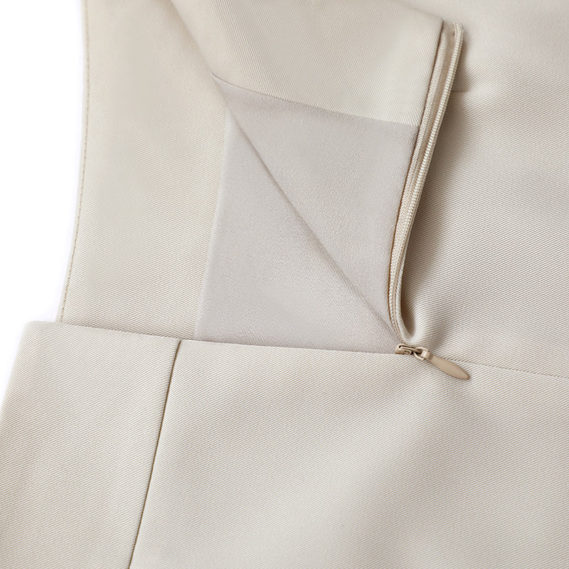 2023春季新款高腰中长款长裙半身裙 浅婼半身裙