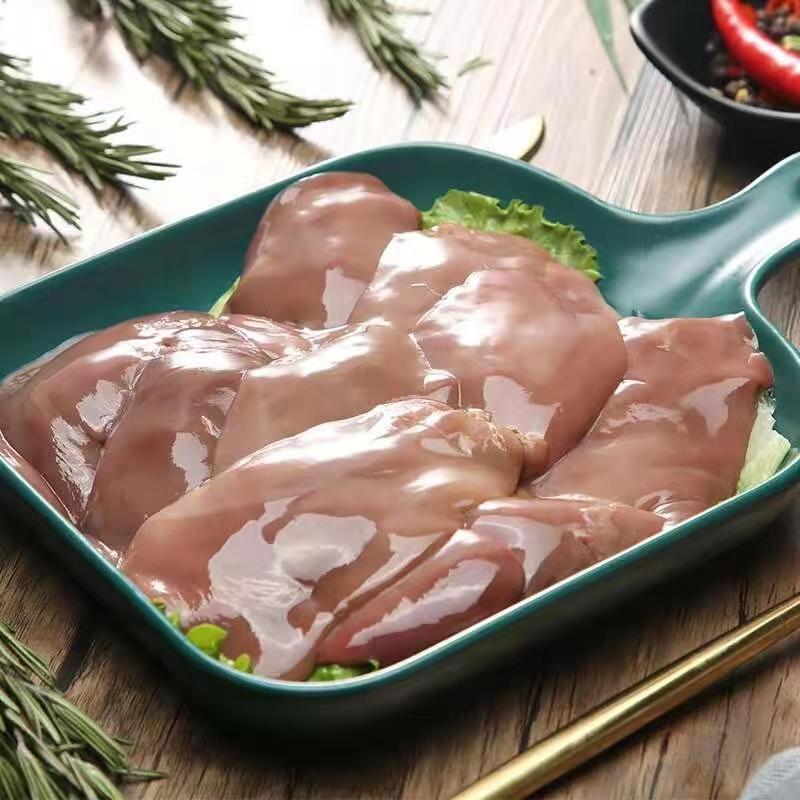 Liuhe Fresh Liuhe Duck Liver Frozen Fresh Halal Food Braised Duck Liver Duck Offal