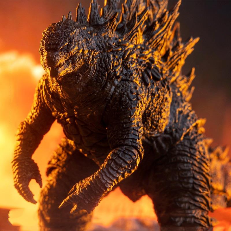 SH钢铁哥斯拉大战金刚2手办可动怪兽泰坦M玩具帝国雪石魔六一礼物 - 图1