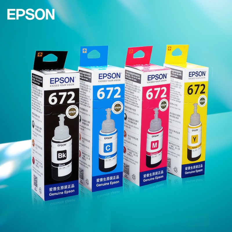 epson爱普生原装T672墨水适用于L360L351L313L310L363L485L383 - 图0