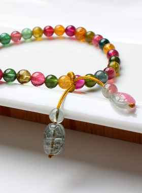 碧玺乌龟壳配件富甲天下吊坠散珠