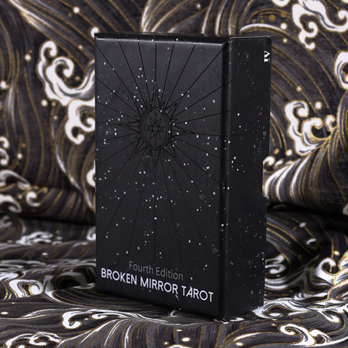 破碎镜像塔罗牌原装正版镀银Broken Mirror Tarot 韦特体系卡罗牌 - 图3