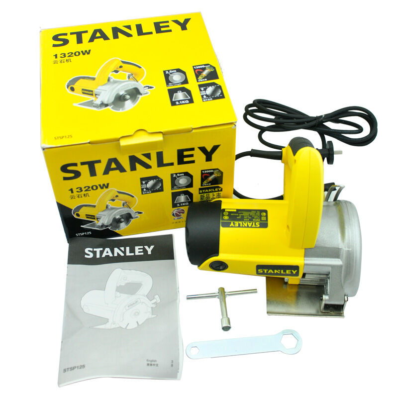 史丹利（Stanley）切割机水电云石机1320W瓷砖铝材大理石切割锯开 - 图3