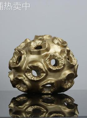 现代简约客厅电视柜摆件家居软装饰品酒店民宿样板间创意花球摆设