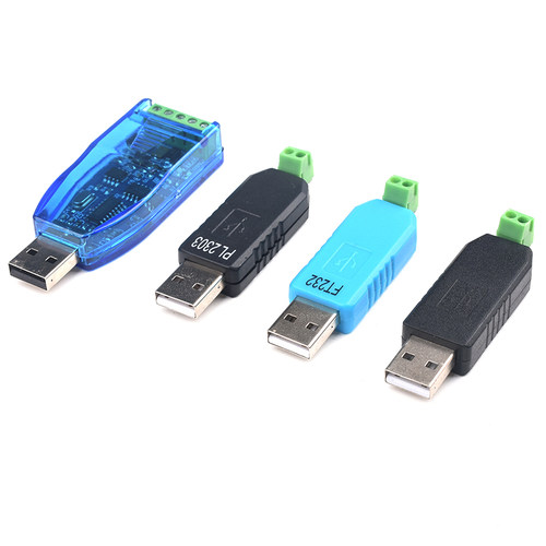 USB转485转换器 USB TO RS485 CH340 PL2303 FT232RL转RS485模块 - 图0