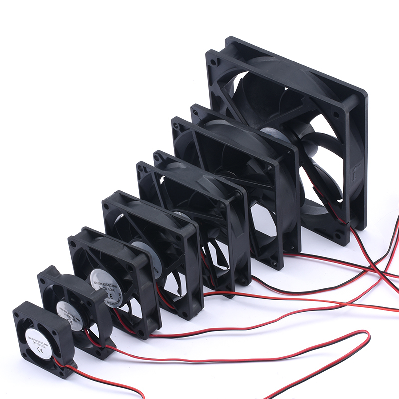 DC5V电脑电源散热风扇2 3 4 5 6 8 9 12CM微型静音机箱12/24V - 图0