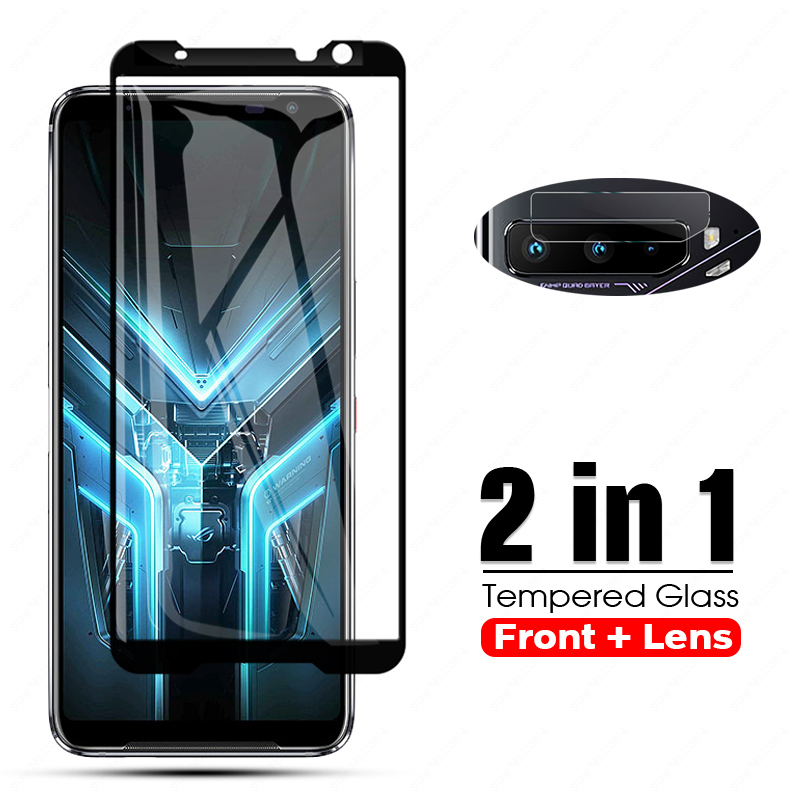 for asus phone rog phone 3 rog3 full cover tempered glass c-图0