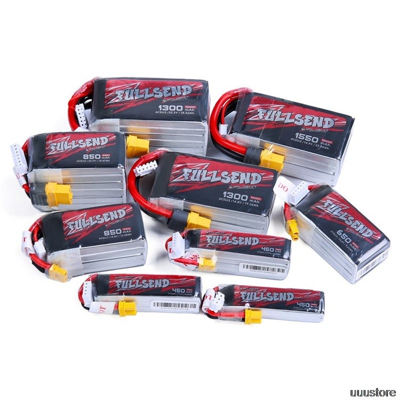 iFlight Fullsend LiPo Battery 650mAh 95C 14.8V 4S/850mAh 9-图2