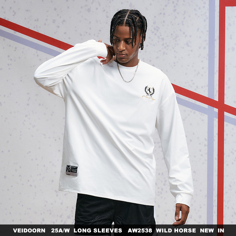 维动马年限定速干运动长袖男t恤美式篮球训练跑步健身投篮服上衣,淘宝优惠券,粉丝福利购,淘宝优惠卷