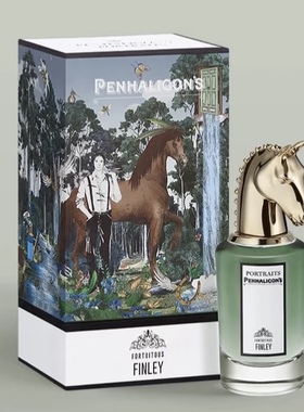 现货英国专柜Penhaligons潘海利根兽首香水-马(FINLEY)正装75mL