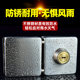 Square 304 stainless steel glass door lock anti-theft lock