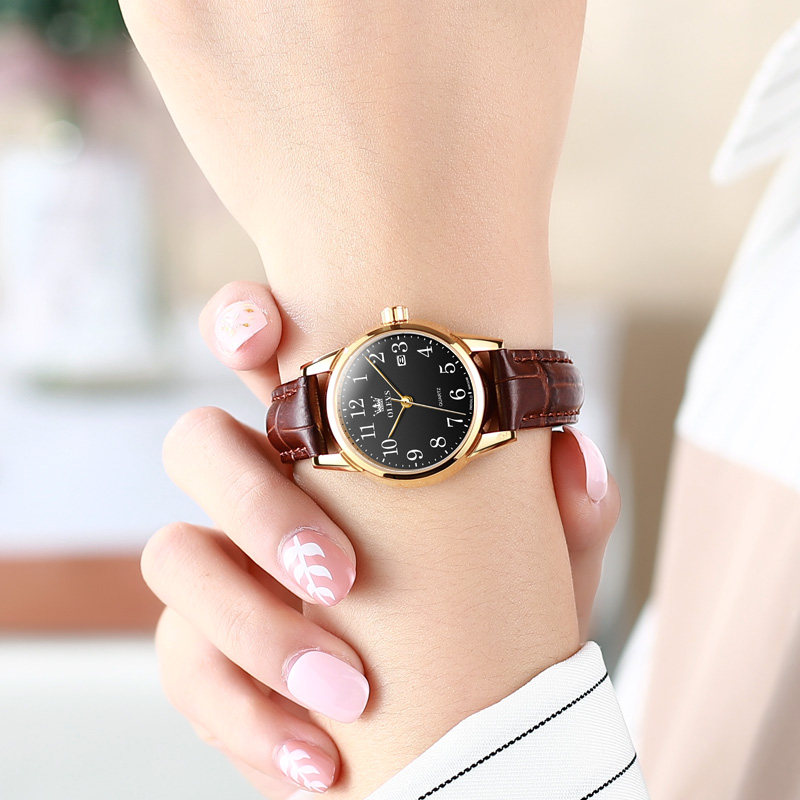 瑞士2022年新款专柜女士数字盘女表 金锐手表国产腕表