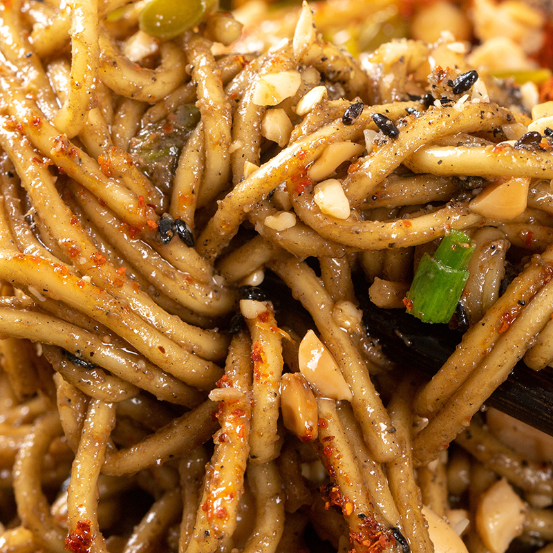 兴霸武汉黑芝麻热干面208g*10盒黑金版7种料包早餐夜宵干拌碱面条,淘宝优惠券,粉丝福利购,淘宝优惠卷