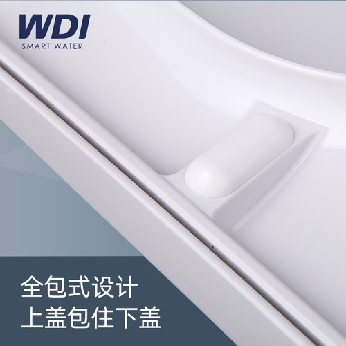 WDI威迪亚U7080S马桶盖进口脲醛树脂U型马桶盖加长48cm加重厚耐用 - 图2