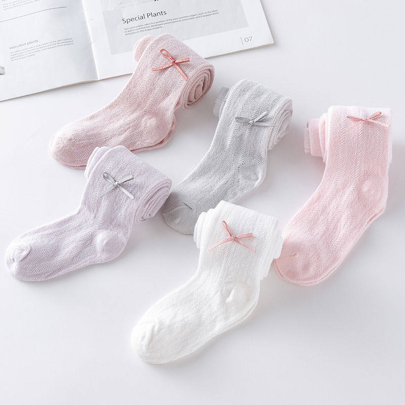 儿童春秋女童纯棉白色网眼舞蹈袜子 池上印象短袜/打底袜/丝袜/美腿袜