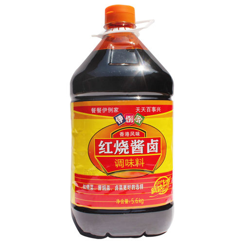 包邮 伊例家酱油红烧酱卤酱汁特红型5.6KG 上色老抽桶装餐饮食堂 - 图3