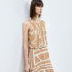 LILY summer skirt A-line exquisite design workplace dress for women