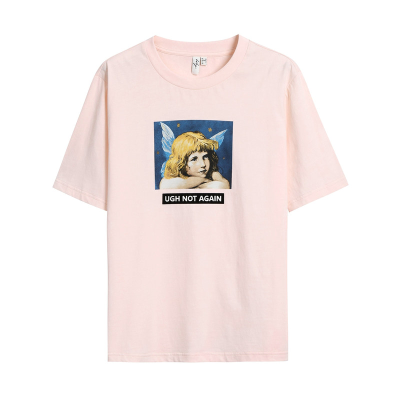 lily2020夏款女装百分百纯棉简约 lilyoutlets店T恤