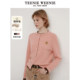 TeenieWeenie Bear Ole ດູໃບໄມ້ລົ່ນ Sheep Wool Knitted Cardigan ງ່າຍດາຍ Commuting Sweater Jacket ເຄື່ອງນຸ່ງຫົ່ມຂອງແມ່ຍິງ