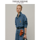 TeenieWeenie Bear Ole ລະດູຫນາວ Retro American Denim Shirt Jacket ຄົນອັບເດດ: ເສື້ອແຂນຍາວ