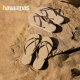 Havaianas star-like Slim new style soft-soled flip-flops on the outside wearing flat beach
