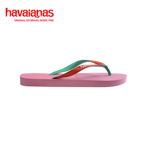 Havaianas哈唯纳Top Mix人字拖时尚海边情侣沙滩拖外穿夏平底拖鞋 - 图2