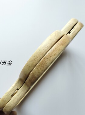 手工diy复古方形口金半圆木夹子口金包配件木夹子时尚实用
