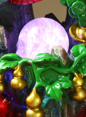 假山流水生财加湿器乔迁开业礼品