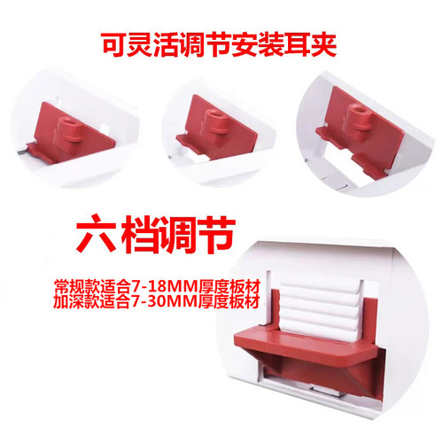 CE认证86/146型石膏板暗装插座底盒接线盒开关预埋盒集成墙板暗盒 - 图2