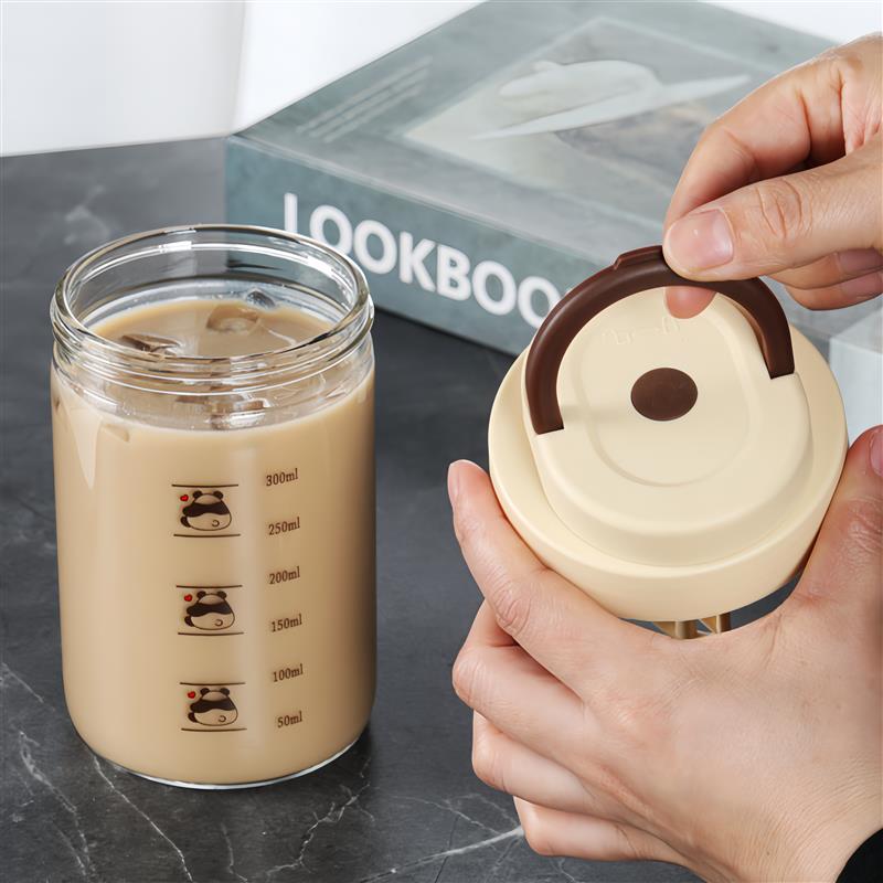 德国搅拌杯网红全自动电动摇摇杯便携蛋白粉奶粉咖啡水杯子耐热玻 - 图2