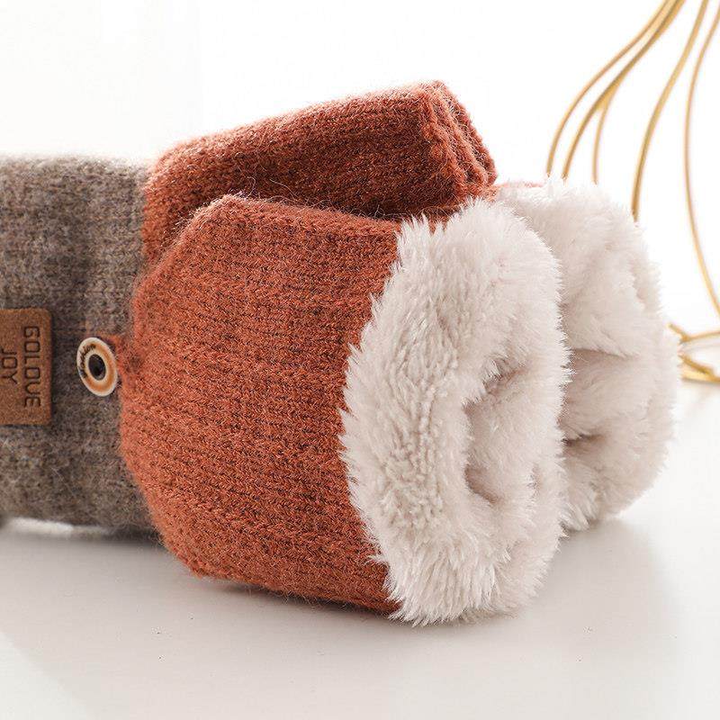 防风手套冬天女保暖加绒加厚骑行写字防寒学生触屏半指翻盖男冬季,淘宝优惠券,粉丝福利购,淘宝优惠卷